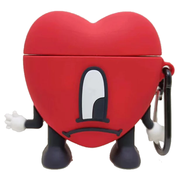 Red Heart Airpods Case